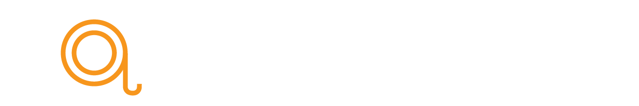 Desentupidora AM Soluções - Logo oficial modo escuro